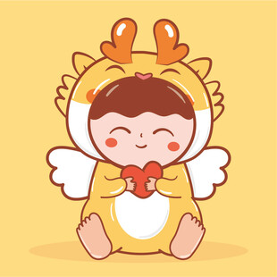 小飞龙宝宝摆件