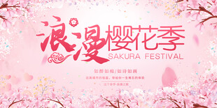 樱花节活动背景