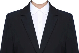 女正装西服衣服素材psd