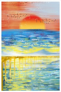 抽象艺术油画