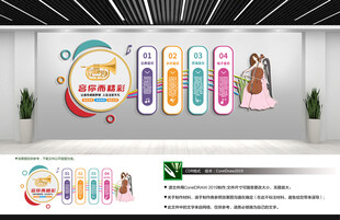 音乐教室文化墙