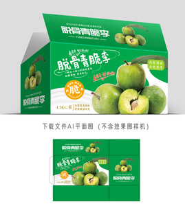 脱骨脆李包装