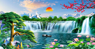 山水风景画