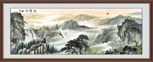 江山如画国画山水