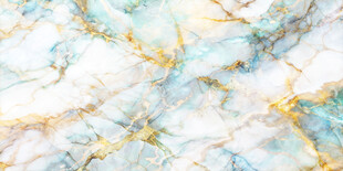 蓝白金线大理石纹理