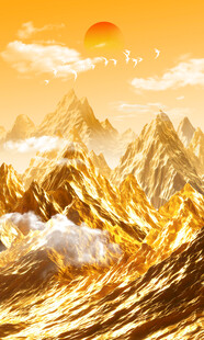 日照金山