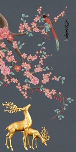 中式麋鹿玄关