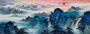 国画山水
