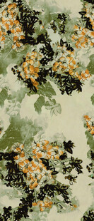 水墨风花卉景致