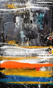 抽象油画