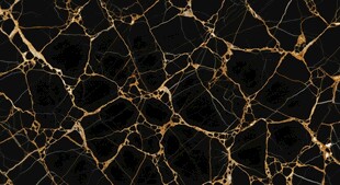 黑金裂纹纹理背景图