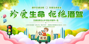 拒绝酒驾宣传背景