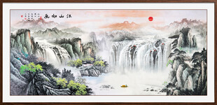国画山水画