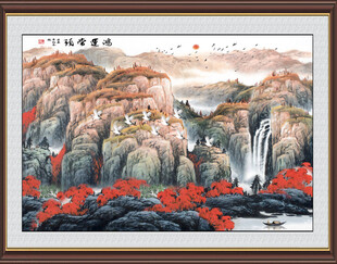 国画鸿运当头