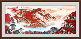 鸿运当头国画