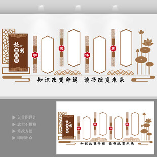 学校展板走廊展板