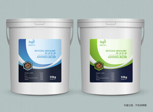 肥料桶涂料包装展示