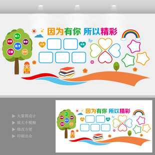 校园文化照片墙