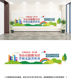 阅览室文化墙