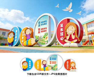幼儿园雕塑