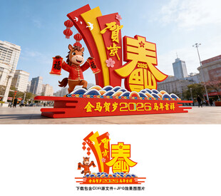 春节雕塑