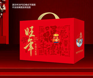 春节年货礼盒包装