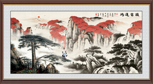 鸿运当头国画