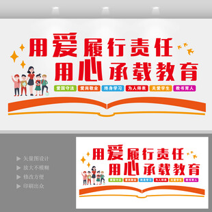 学校会议室文化墙