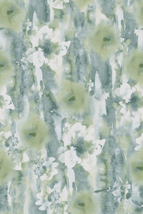 淡绿色花卉图案纹理背景