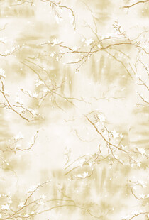 米黄色树枝纹理背景图