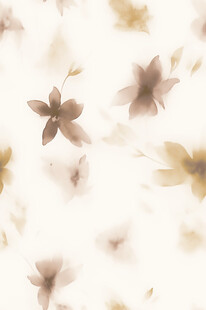 淡雅花卉背景图