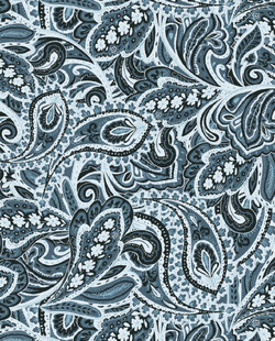 复古佩斯利花纹图案