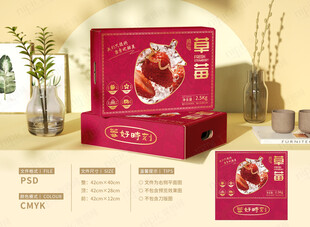 丹东99草莓包装