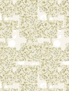 复古风植物图案纹理背景