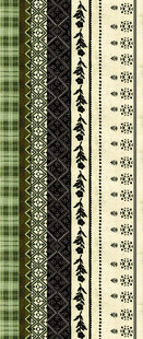 多样条纹图案设计元素