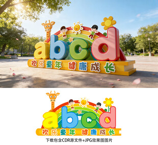 幼儿园美陈