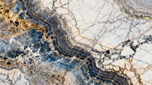 蓝白大理石纹理图案