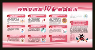 预防艾滋病10条基本知识