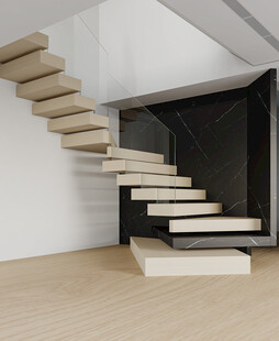 简约风客厅楼梯背景墙