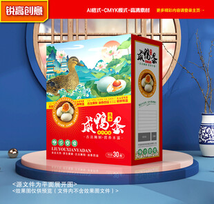 咸鸭蛋包装 烤鸭蛋礼盒