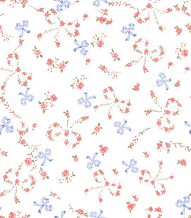 碎花图案背景清新花卉风