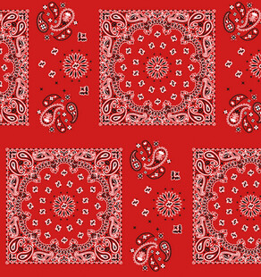 红色传统花纹图案设计