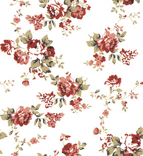 复古风花卉图案背景