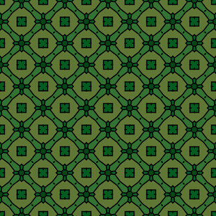 绿色几何图案无缝背景