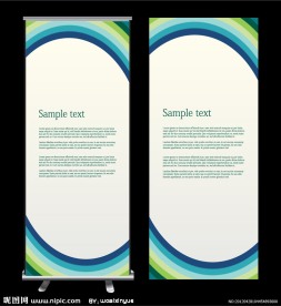 简洁商业展板背景