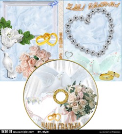 婚庆婚礼光盘和光盘盒设计