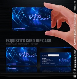 VIP卡 贵宾卡 会员卡 金卡 银卡 网络科技VIP卡