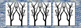 树木无框画