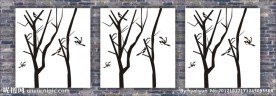 树木无框画