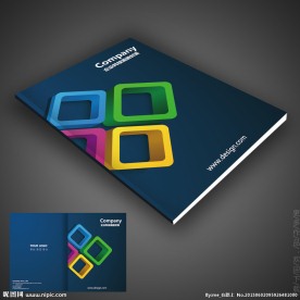 商务企业画册封面